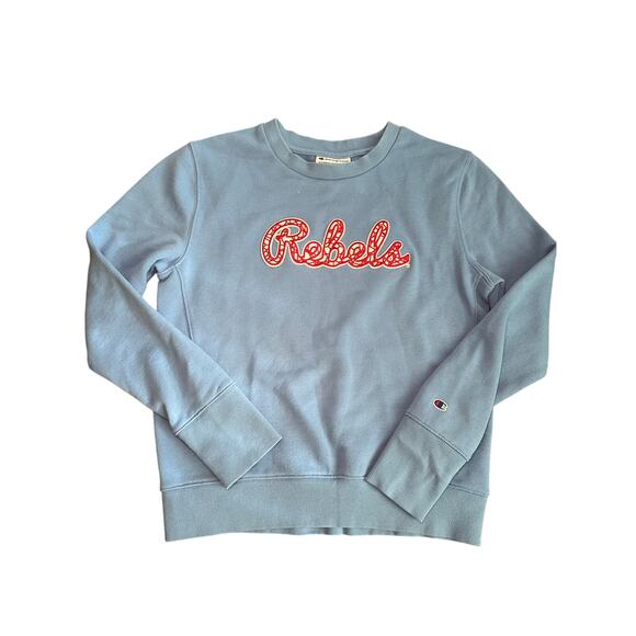 Champion Ole Miss Rebels crewneck gameday sweatshirt women's small - Picture 1 of 5